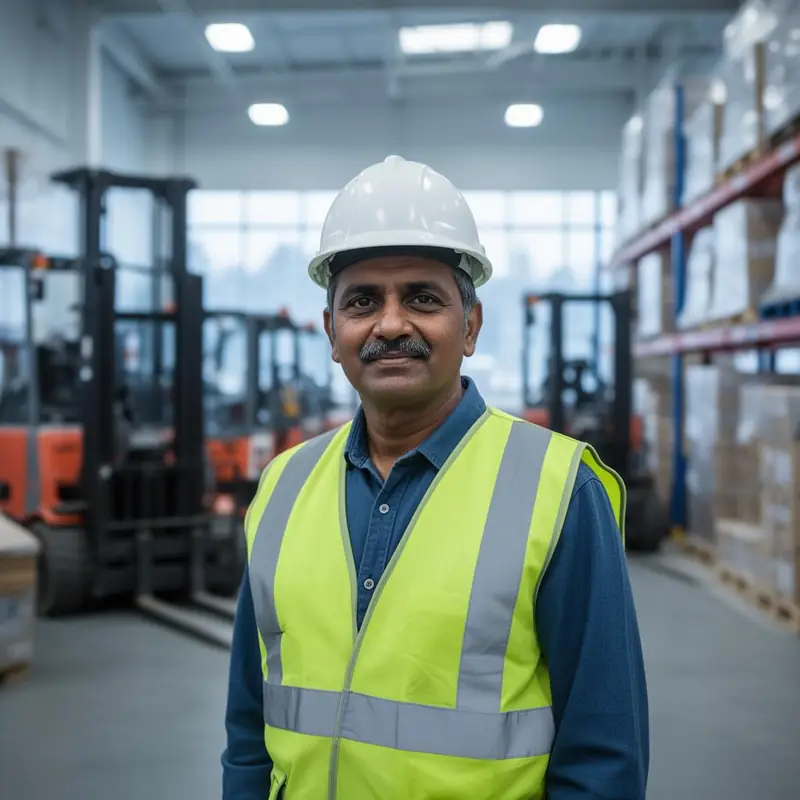 Indian worker employed in Canada